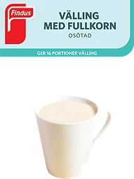 Välling med fullkorn Osötad