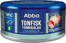 Tonfisk i solrosolja 200g