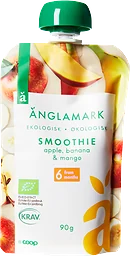 Smoothie Äpple, banan & mango 6 Mån Eko
