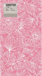 Servett 20cm Flow Dusty pink 15-p