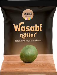 Wasabinötter 240g