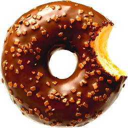 Donut Choc Almighty Donut Worry Be Happy
