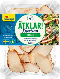 Kyckling Caesar Ätklar stekt och skivad