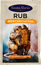 Rub Beer can chicken