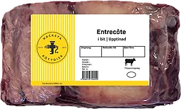 Entrecôte Frystinad i bit ca