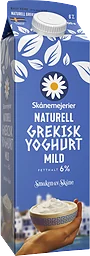 Yoghurt Grekisk Naturell Mild 6%