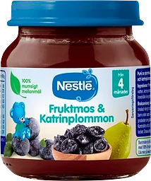 Puré Fruktmos & katrinplommon 4 Mån