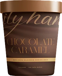 Glass Chocolate caramel