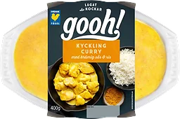 Färdigmat Kyckling Curry med Ris