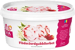 Sorbet Fläder & jordgubb
