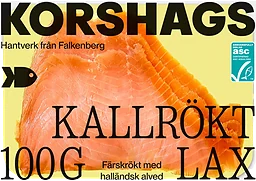Laxfilé Färsk Kallrökt Miljömärkt
