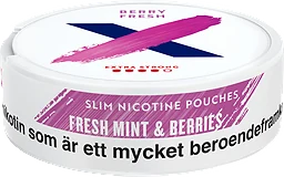 Berry Fresh Extra S Tobaksfritt Snus