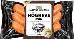 Högrevskorv 85% Kötthalt