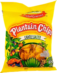 Bananchips Lättsaltade
