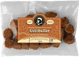 Göttbullar Färska Växtbaserade Vegobullar