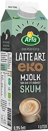 Mjölk Latte Art Ekologisk 0,9% ®