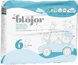 Öppna Blöjor Strl 6 13-20kg 40-p