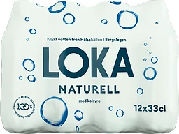 Kolsyrat vatten Naturell 12-pack