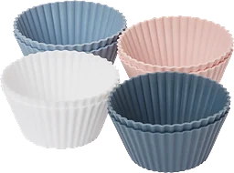 Muffinsformar Silikon 8-p