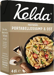 Pastasås Portabellosvamp Ost