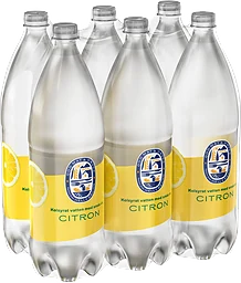 Kolsyrat vatten Citron 6-pack
