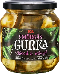 Skivad & inlagd Smörgåsgurka 560g