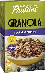 Blåbär Citron Granola