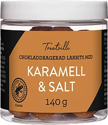 Lakritskulor Chokladdragerad lakrits-karamell