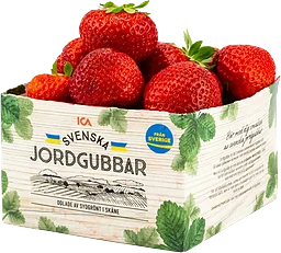 Jordgubbar Svenska 1l ca Klass 1