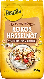 Kokos Hasselnö Krispig Müsli