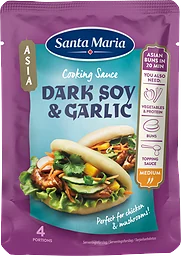 Sås Dark Soy & Garlic