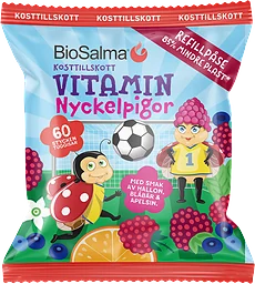 Kosttillskott Vitamin Nyckelpigor Refill