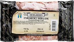 Sidfläsk Gammaldags Enrisrökt