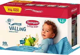Fullkornsvälling dinkel & frukt 1år
