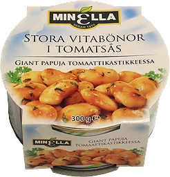 Vita Bönor Stora i Tomatsås