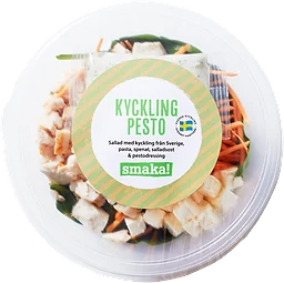 Sallad Kyckling & pesto