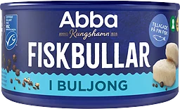 Fiskbullar i buljong 375g