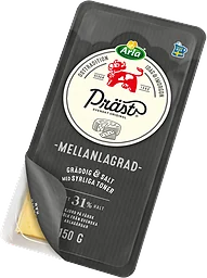 Präst Mellanlagrad Skivad 31%