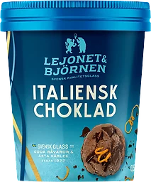 Glass Italiensk choklad Lejonet & Björnen