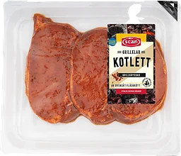 Kotlett Färsk Grillkryddad ca
