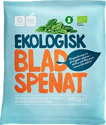 Bladspenat Ekologisk Fryst