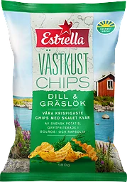 Dill & Gräslök Västkustchips