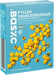 Fyllda Frukostkuddar med hasselnötskräm