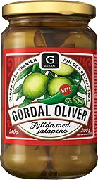 Gordal Oliver Jalapeño