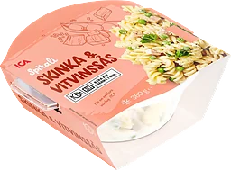 Pasta skinka & vitvinsås Fryst