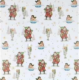Julpapper Stilla natt 0,7x3m