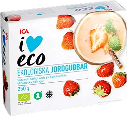 Jordgubbar Fryst Eko