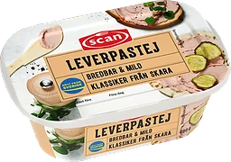 Leverpastej Svensk Bredbar