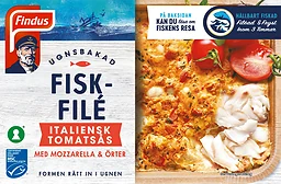 Fiskfilé Italiensk Tomatsås
