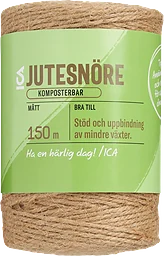 Snöre Jute Natur 150m Garden